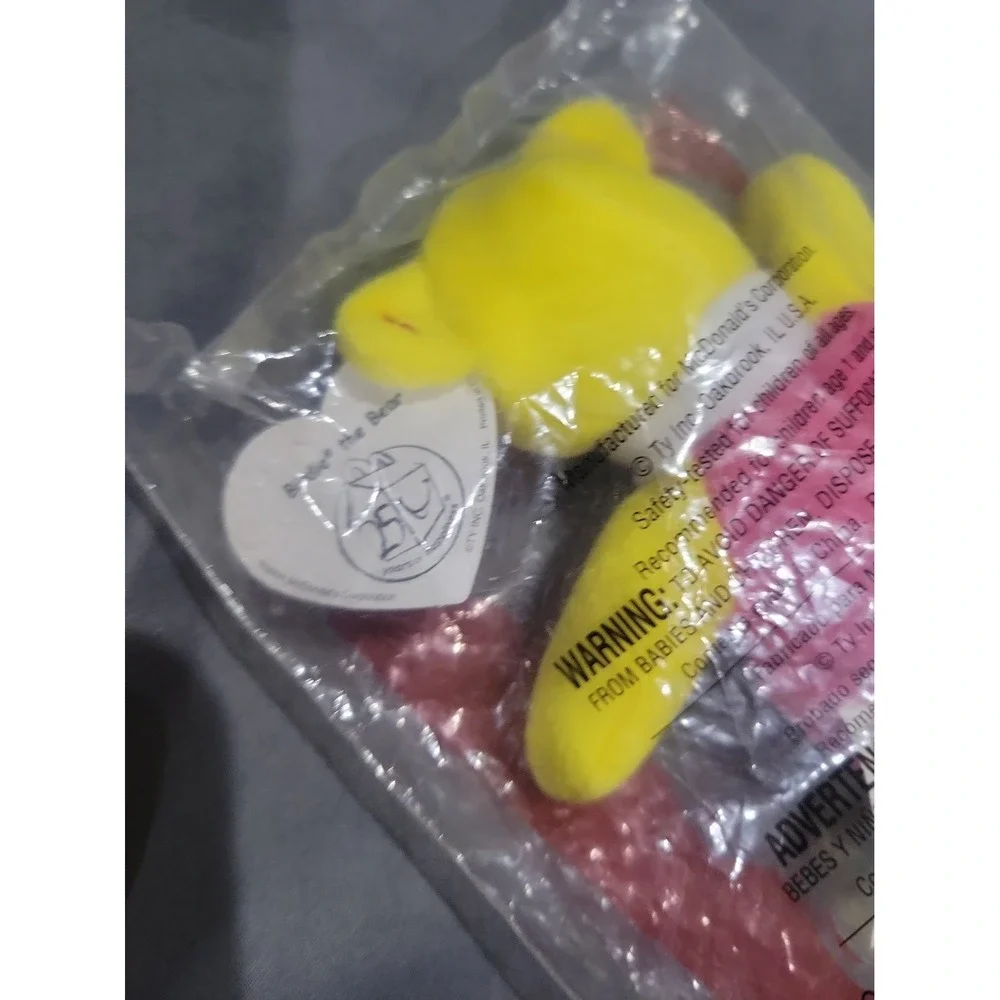 2006 TY BIRDIE The Bear  BEANIE McDonalds Happy Meal Toy - #3